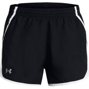 Under Armour Women's Black and White Athletic Shorts